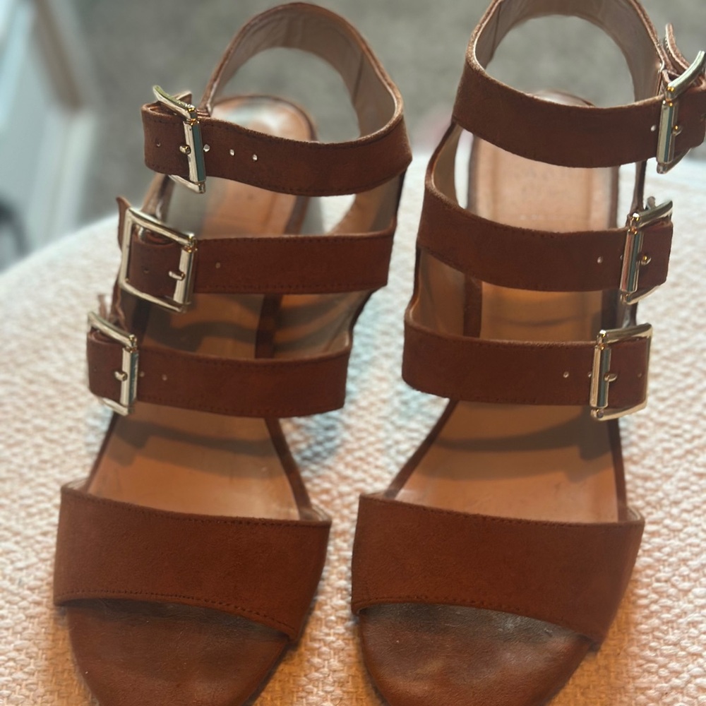Brown Strappy Sandals
